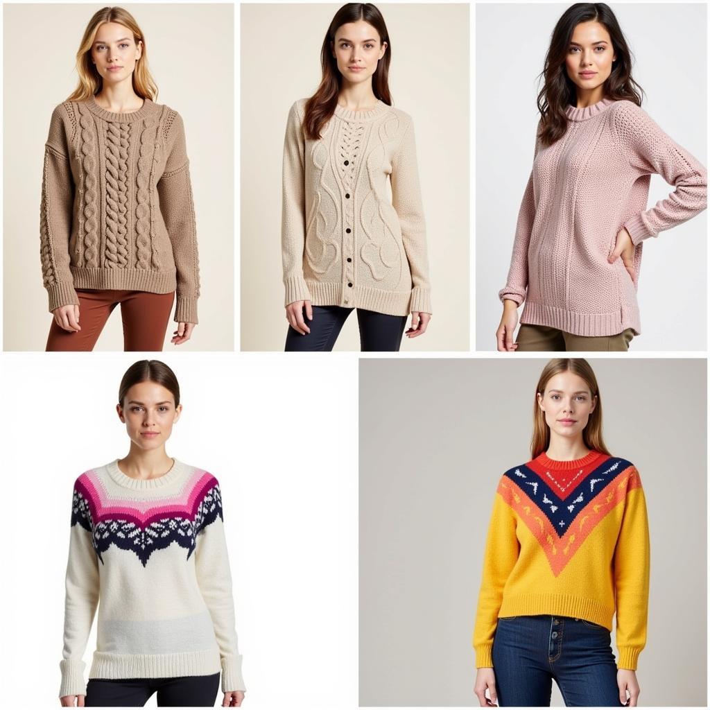 Free Knitting Patterns for Women's Jumpers: Explore a variety of styles, from chunky cable knits to delicate lace designs, all available for free online.