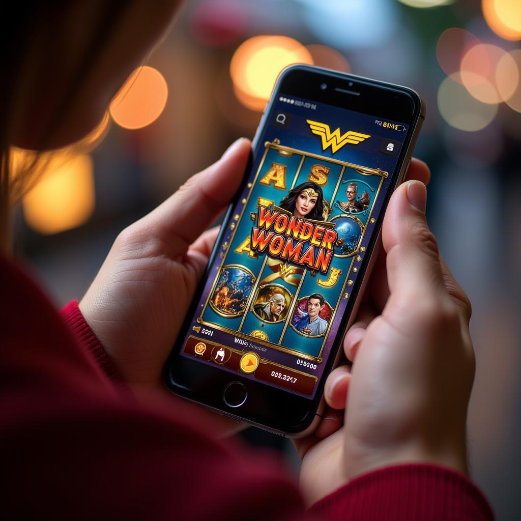 Wonder Woman Slots Mobile Play