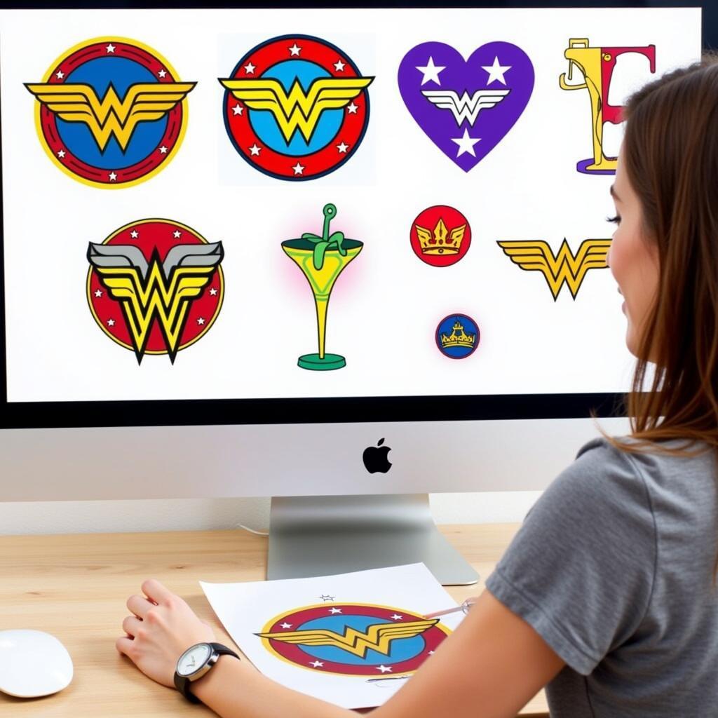 Wonder Woman SVG Designs for Crafting