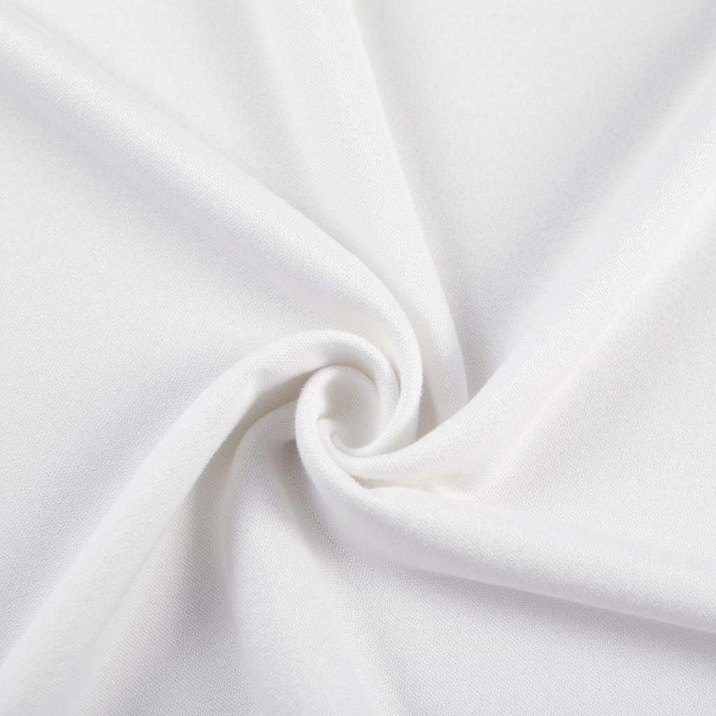 Close-up of wrinkle-free shirt fabric