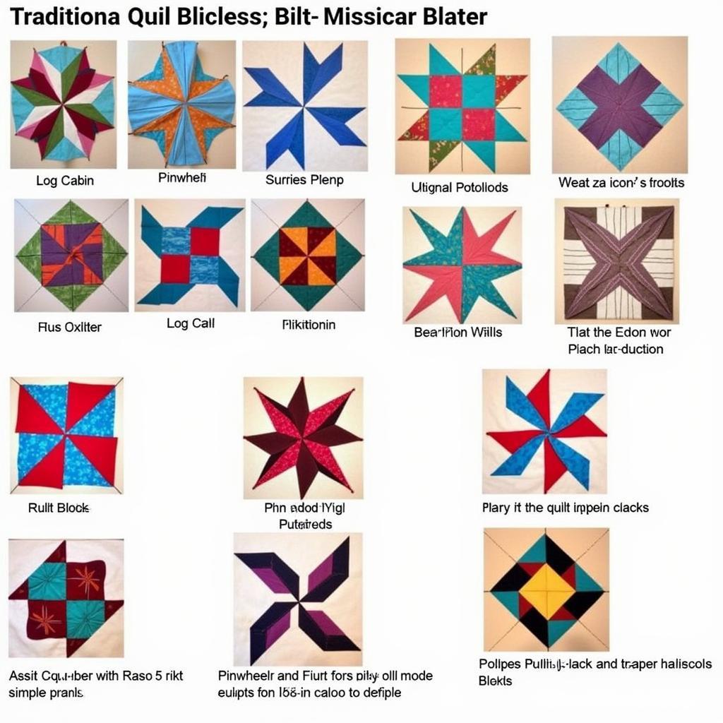 Traditional 10-Inch Quilt Block Designs