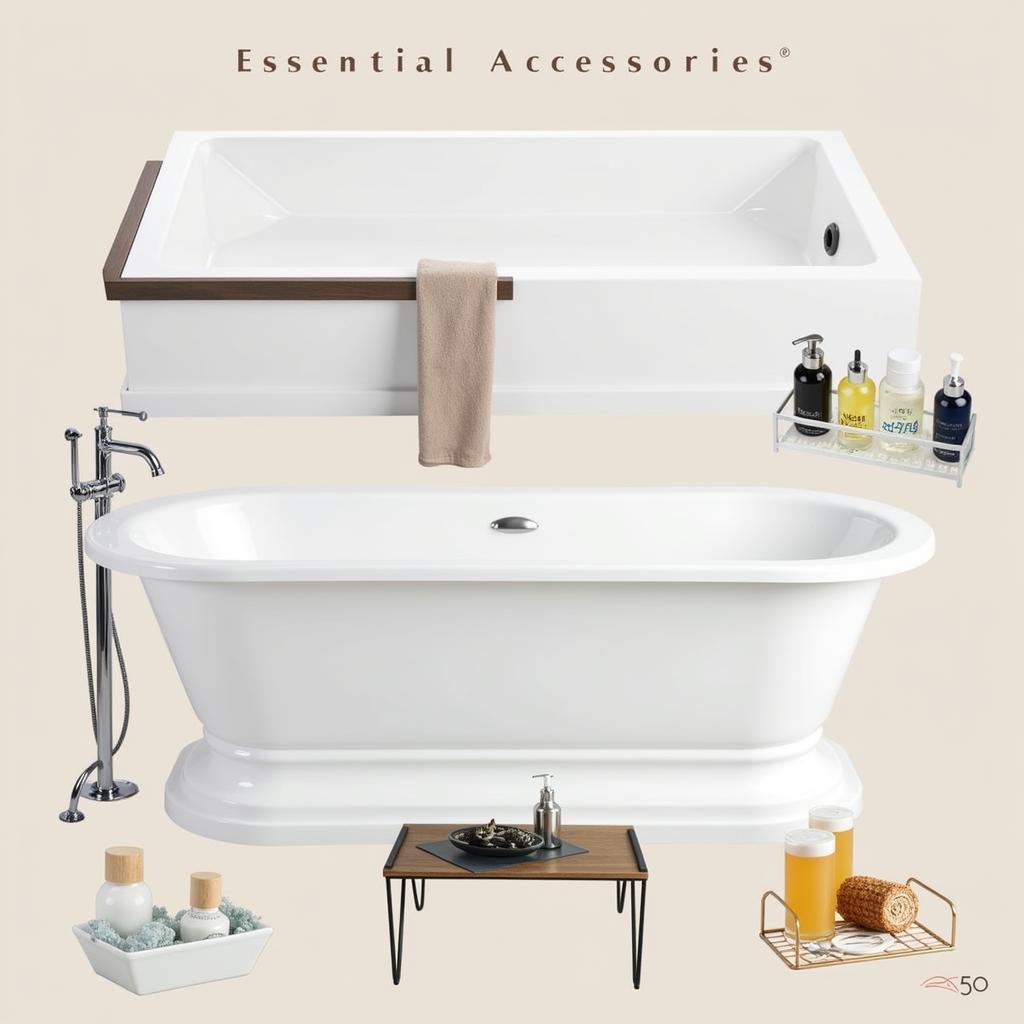 Essential Accessories for 50 Free Standing Tubs