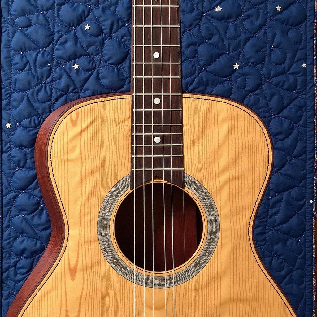 Free Acoustic Guitar Quilt Pattern: Detailed Design for Experienced Quilters