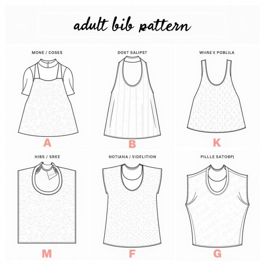 Free Adult Bib Pattern PDF Download