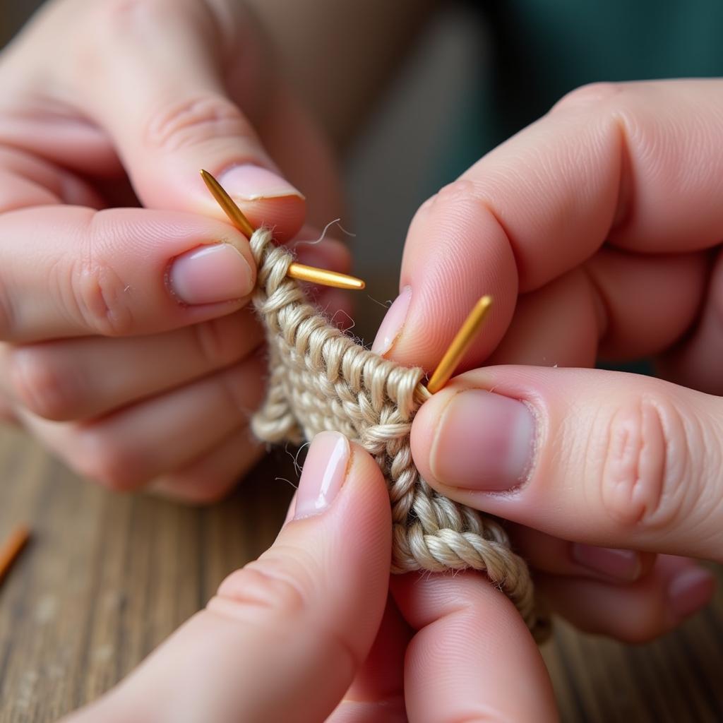 Advanced Barbie Knitting Techniques