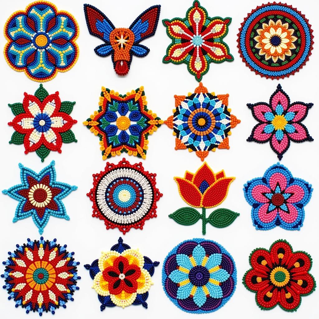 Advanced Free Peyote Beading Patterns: Complex Designs