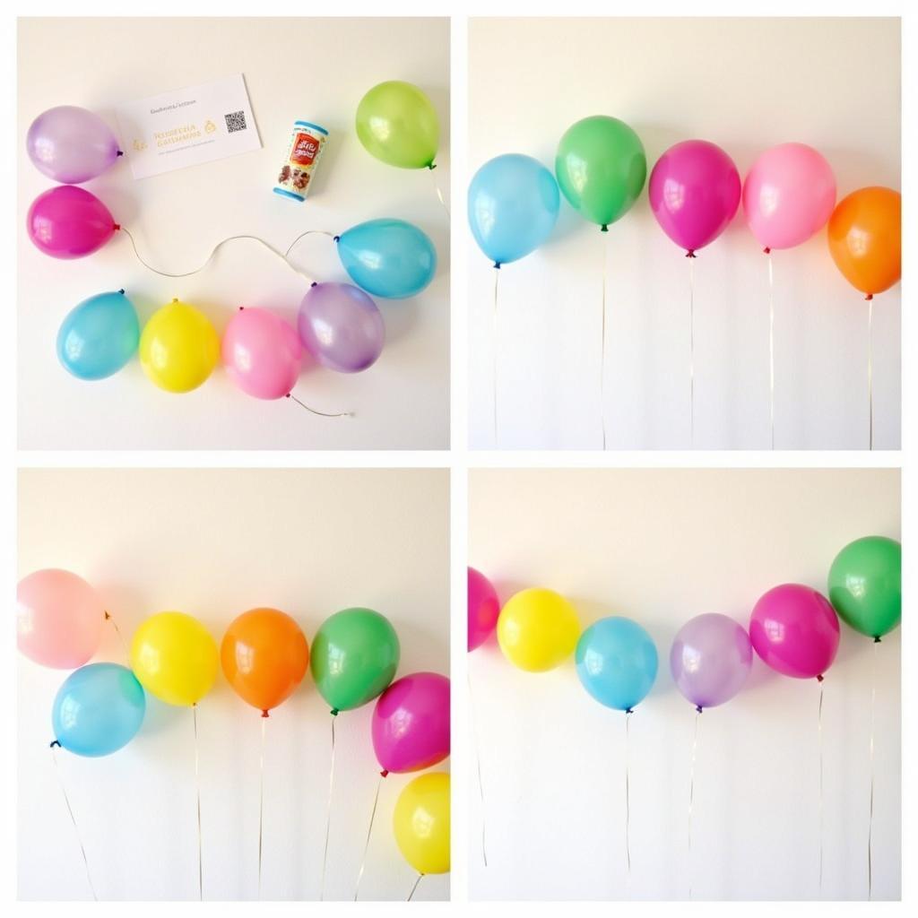 Creating a Stunning Air-Filled Balloon Garland