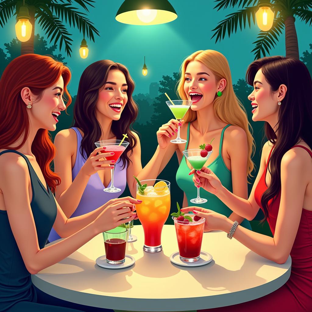 Alcohol-Free Cocktail Party