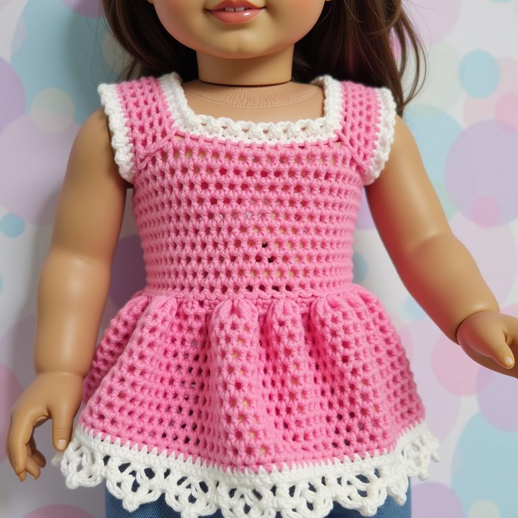 Free American Girl Doll Crochet Dress Pattern