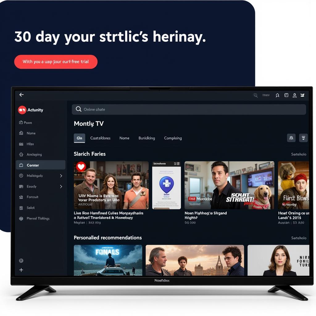 Apollo Group TV Free Trial Interface