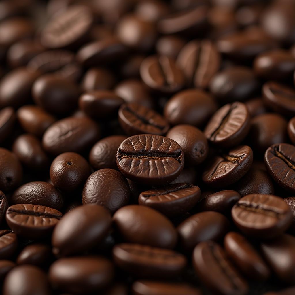 Close-up of Aroma Joe's Coffee Beans