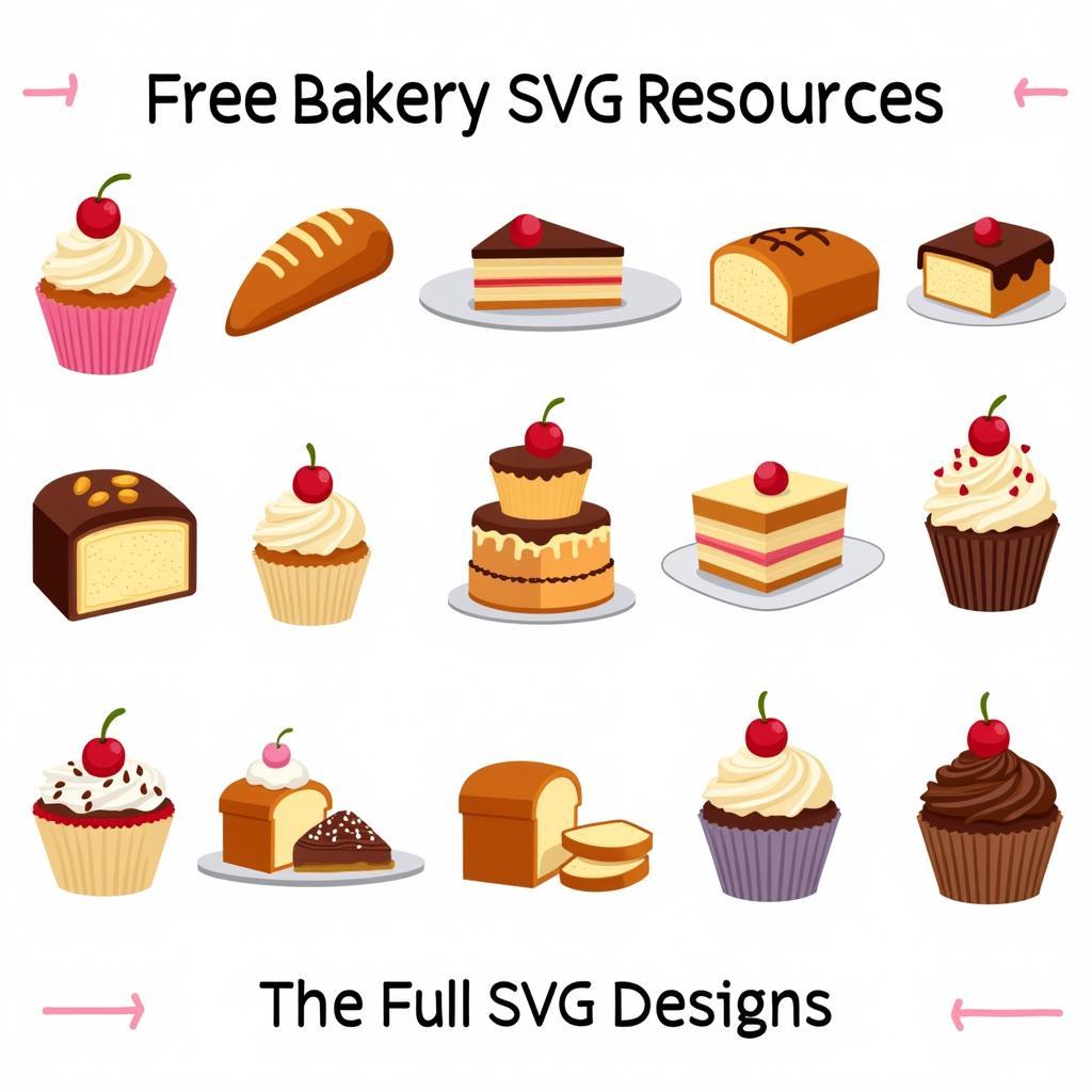 Bakery SVG Free Design Examples