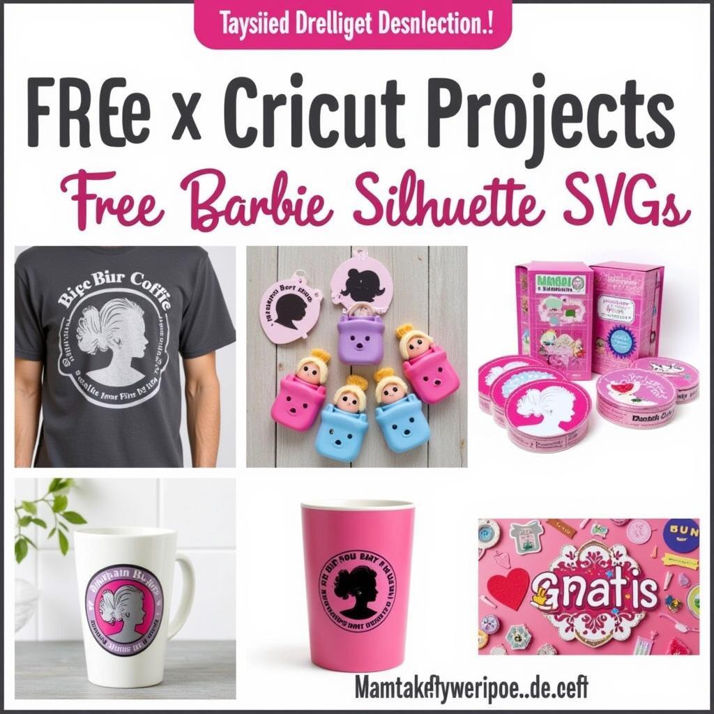 Barbie Silhouette SVG Cricut Projects: Examples and Inspiration