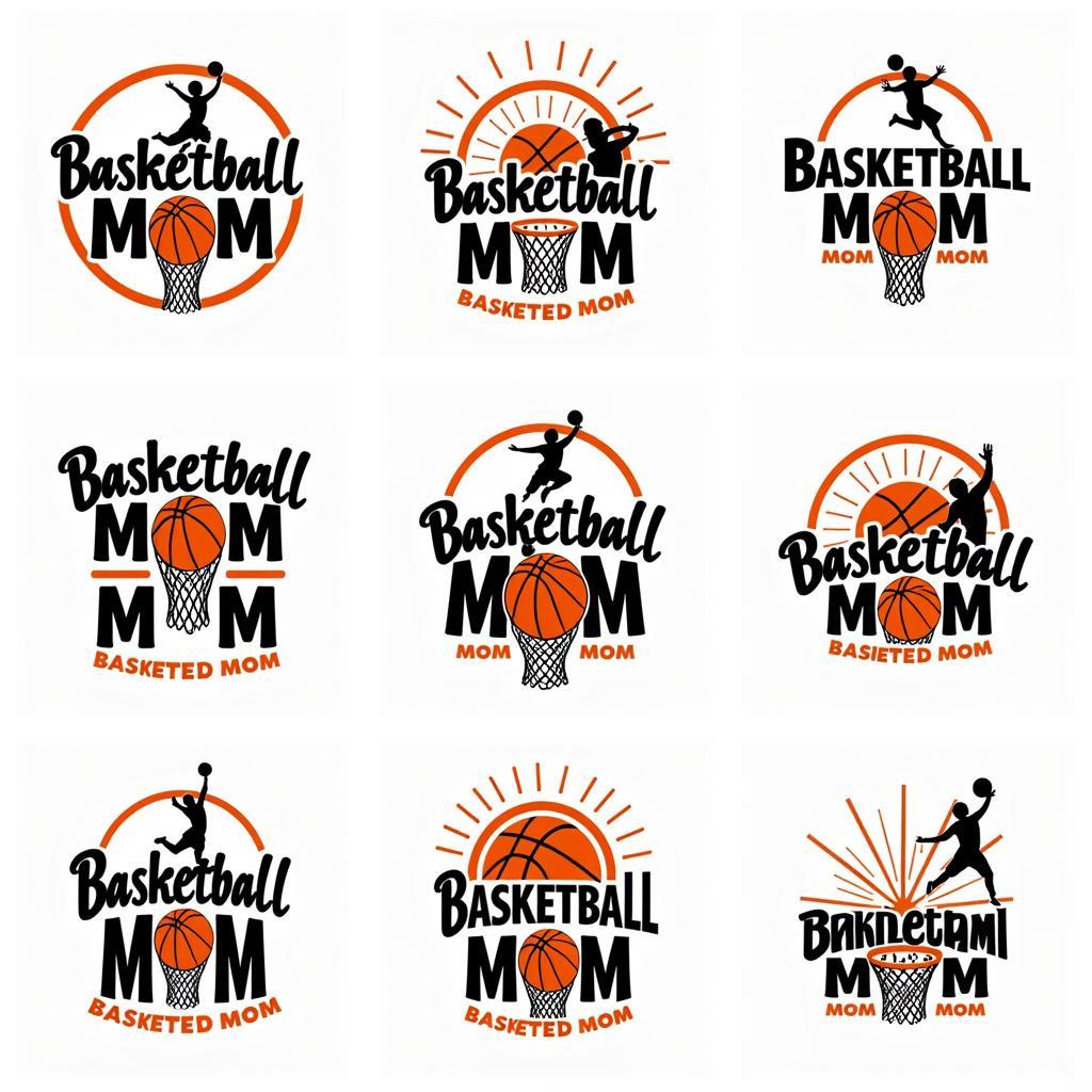 Basketball Mom SVG Free Design Examples