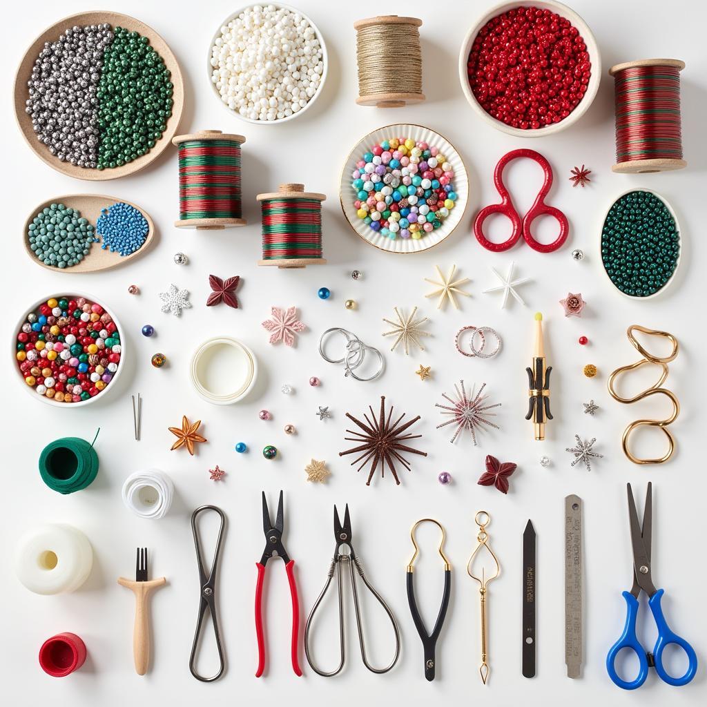 Beading Supplies for Chrismon Ornaments