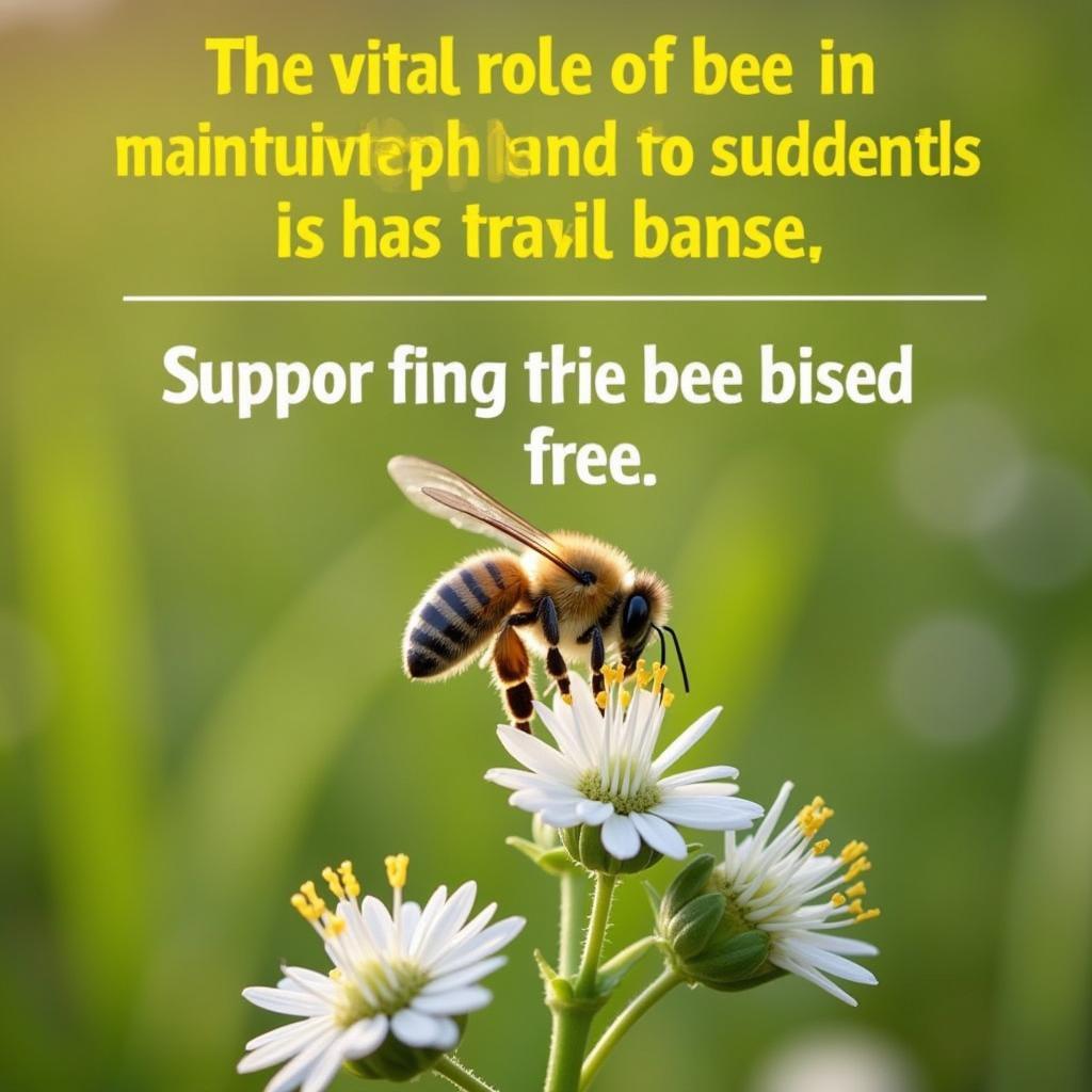 Bee Drug Free Pollination