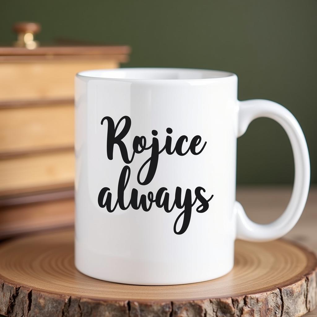 Bible Verse SVG on a Mug