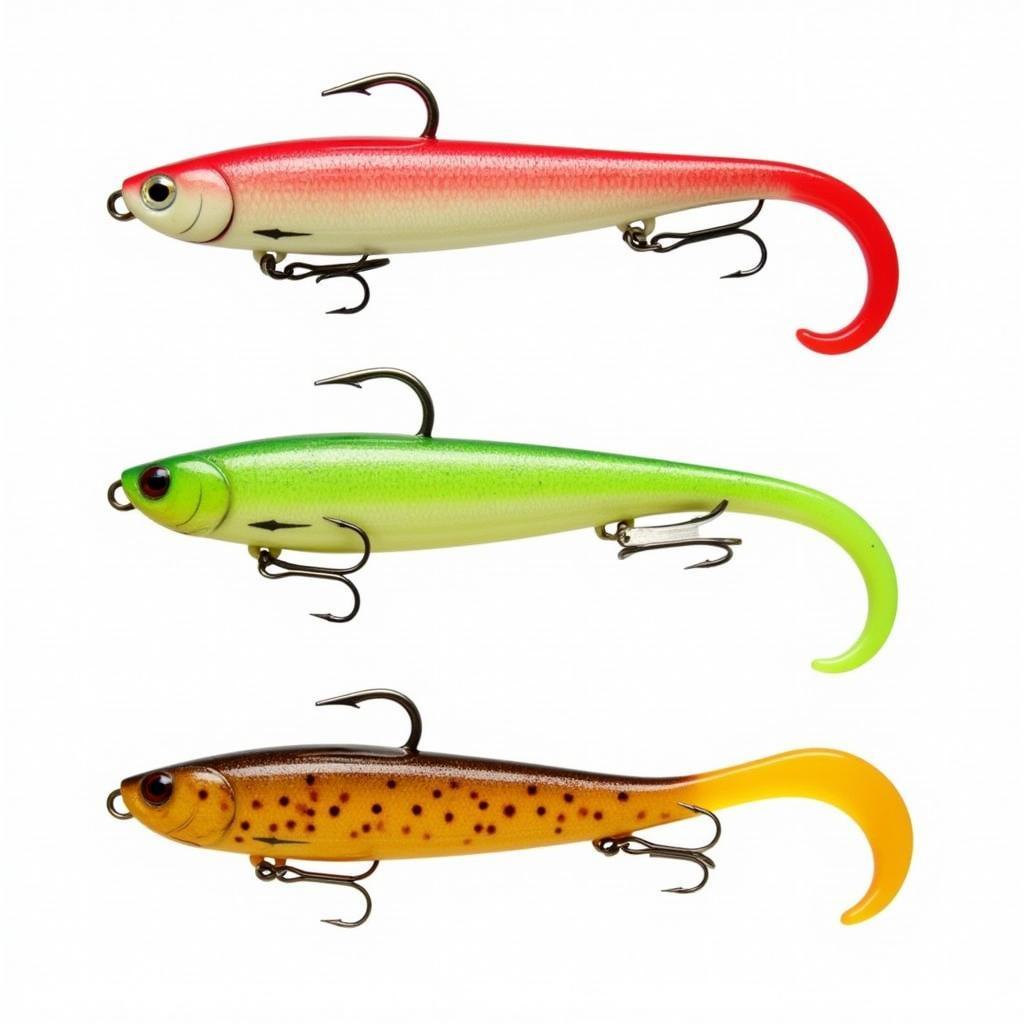 Bill Dance Fat Free Shad Variety of Colors and Sizes