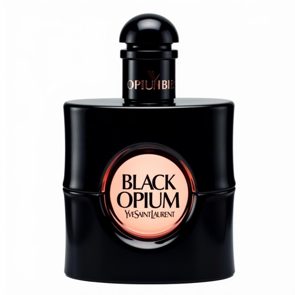 Black Opium Perfume Bottle: Sleek and Modern Design