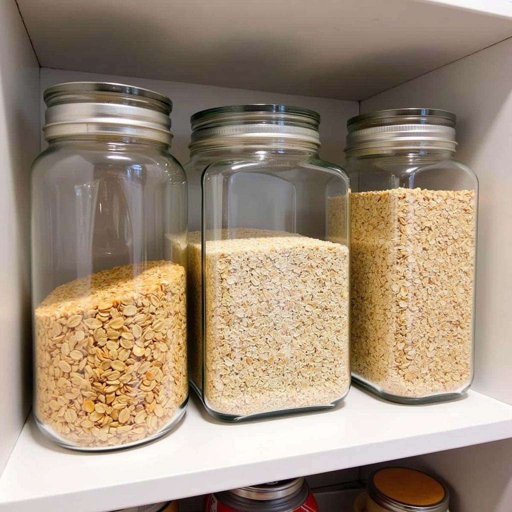 Storing Bulk Gluten Free Oatmeal