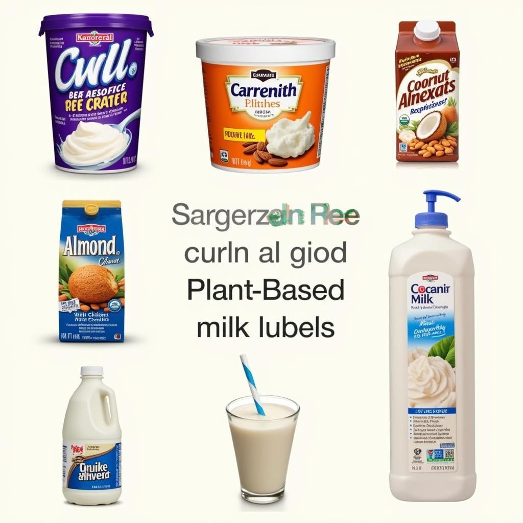 Carrageenan-Free Dairy and Non-Dairy Alternatives