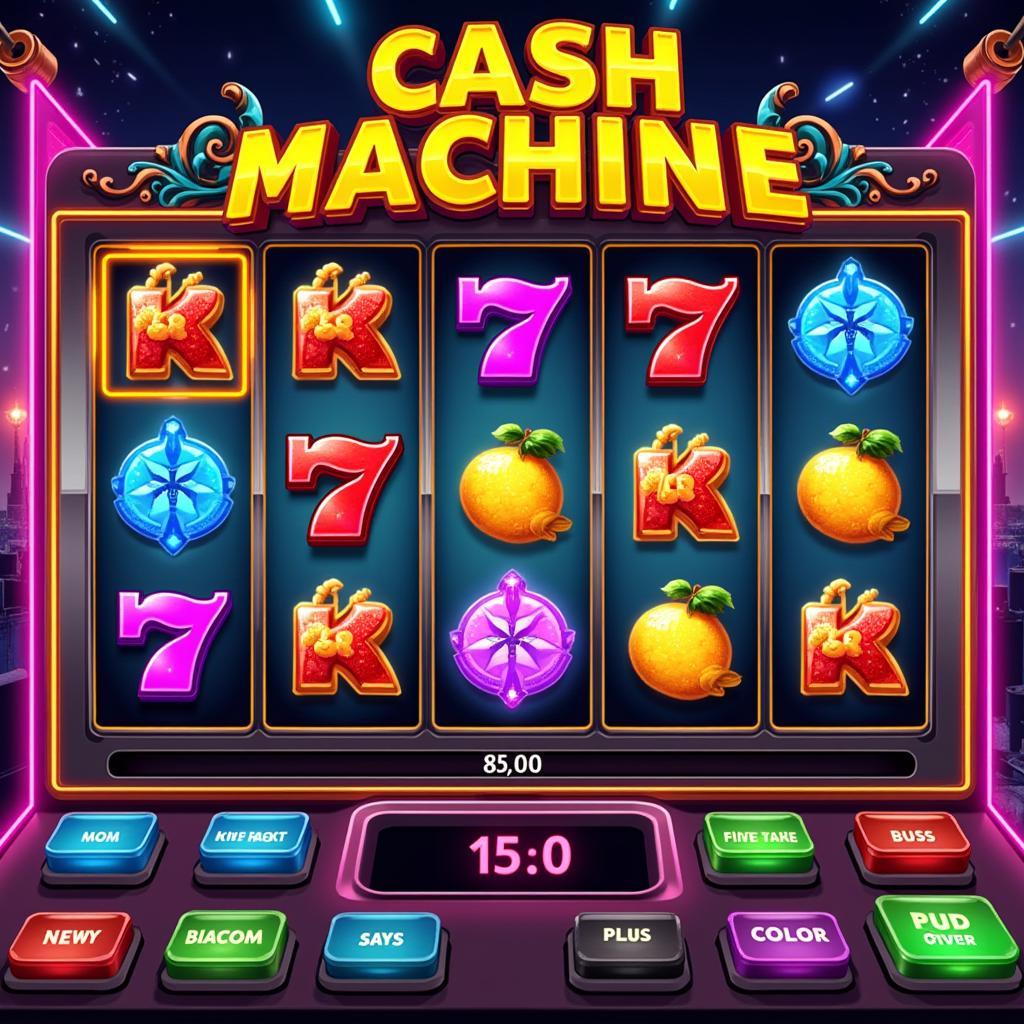 Cash Machine 777 Gameplay Screenshot