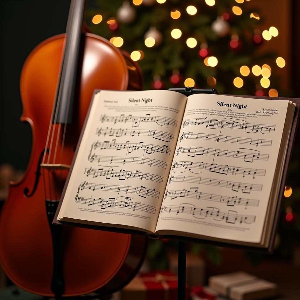 Cello Christmas Carol Arrangement