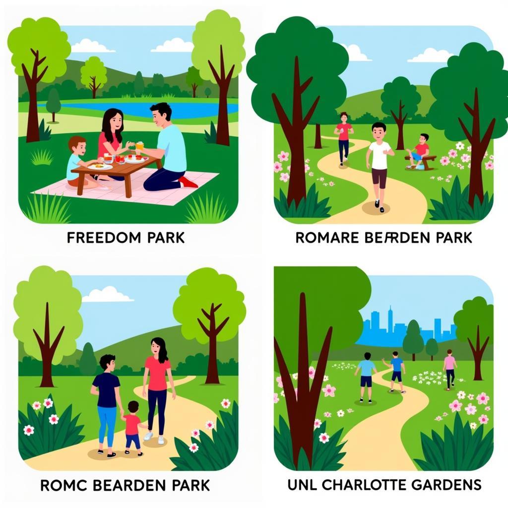 Free activities in Charlotte parks