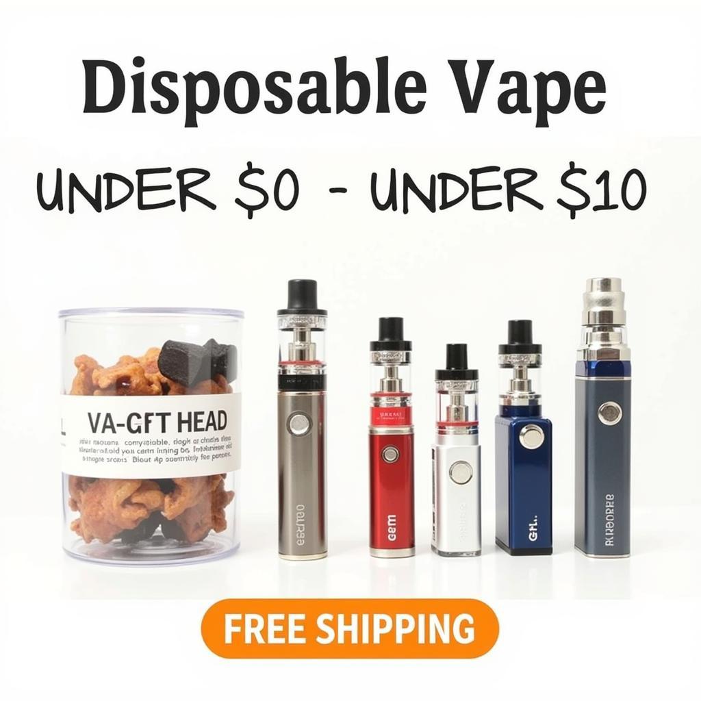 Cheap Vapes Under $10 with Free Shipping