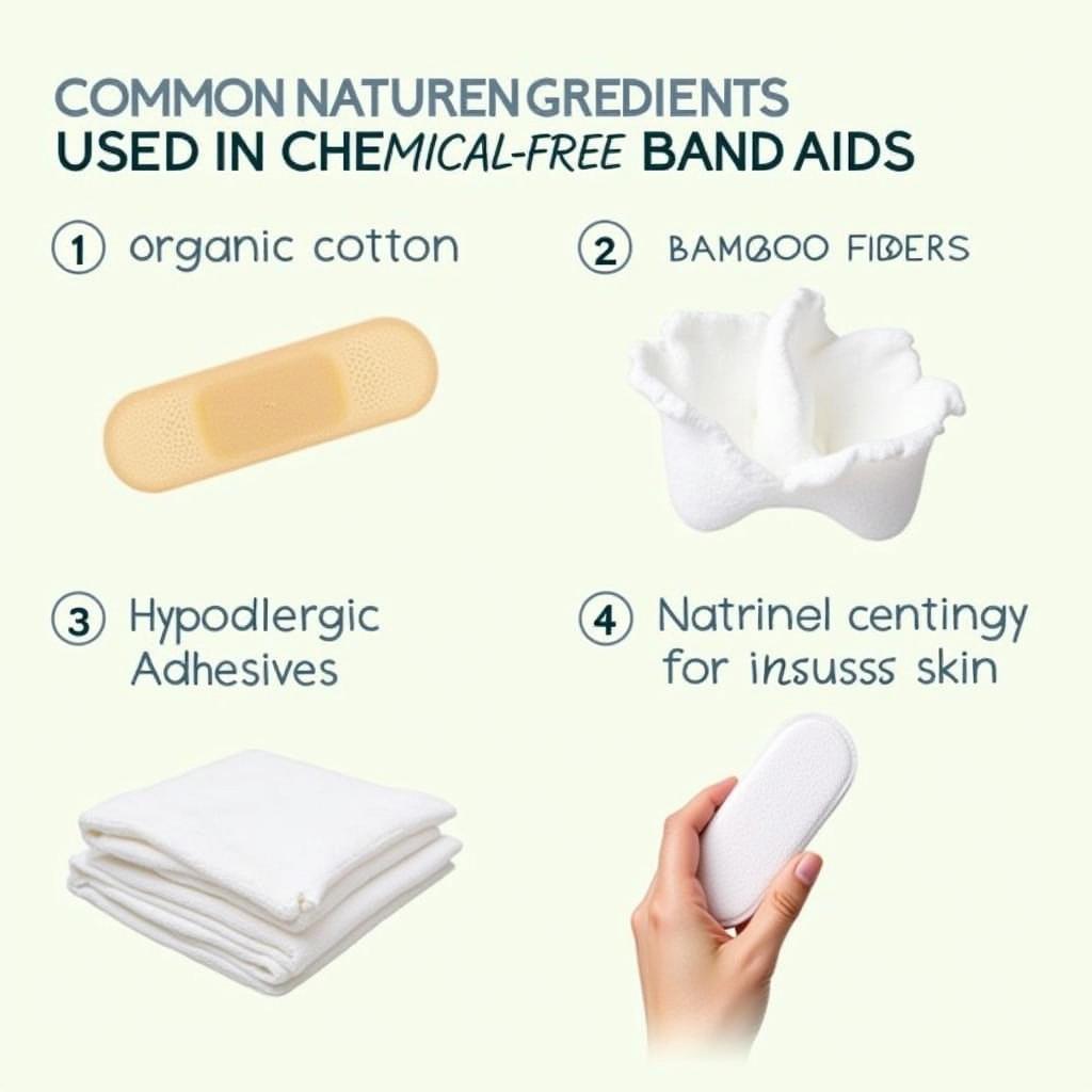 Chemical-Free Band Aid Ingredients