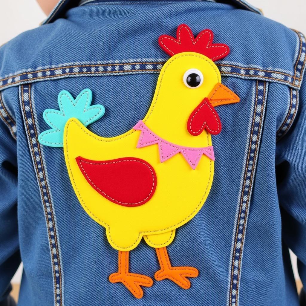 Chicken Applique Patterns for Quilts and Clothing