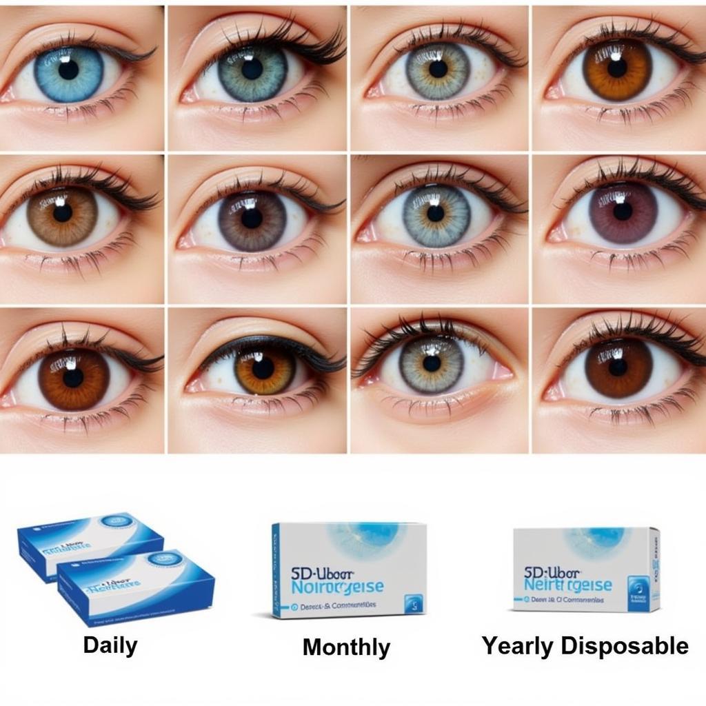 Choosing Colored Contacts Based on Color, Style, and Duration