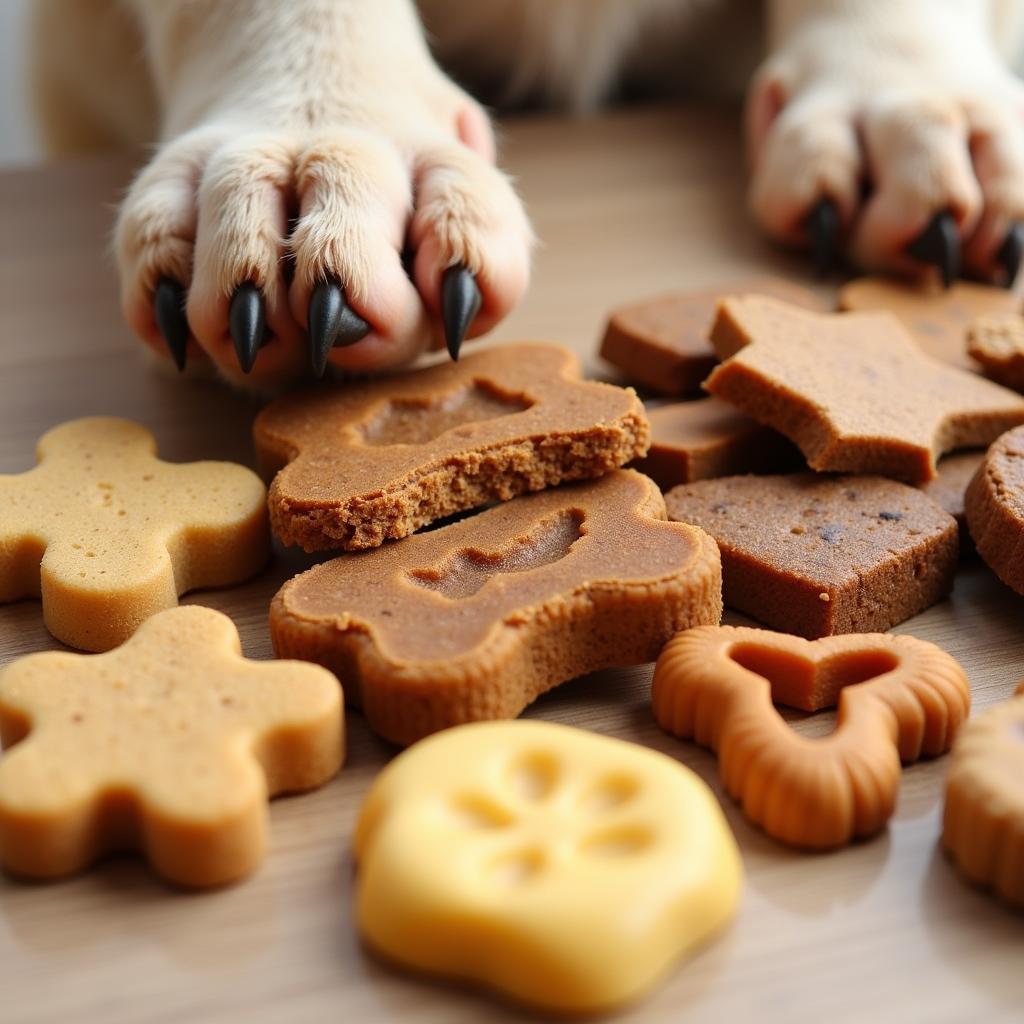 Choosing Dog Treat Samples