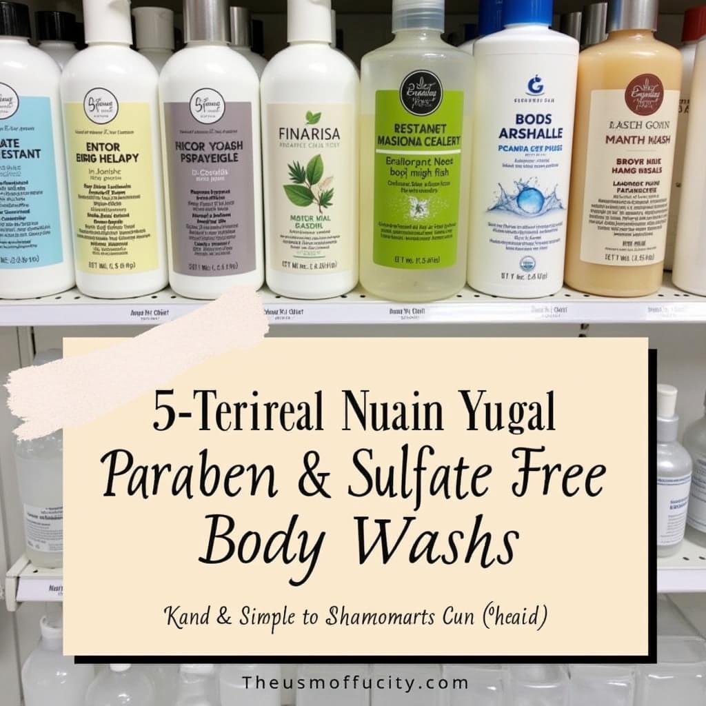 Choosing the right paraben and sulfate free body wash