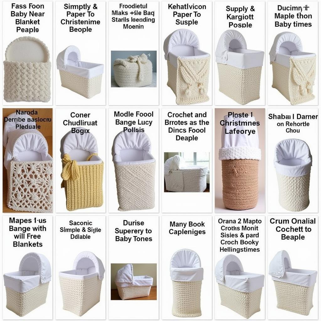 Variety of Free Christening Blanket Crochet Patterns