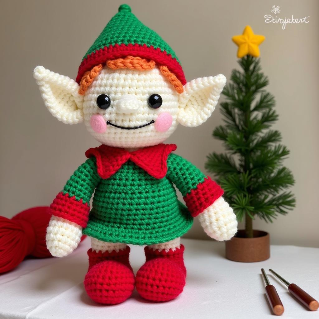 Free Christmas Amigurumi Elf Pattern