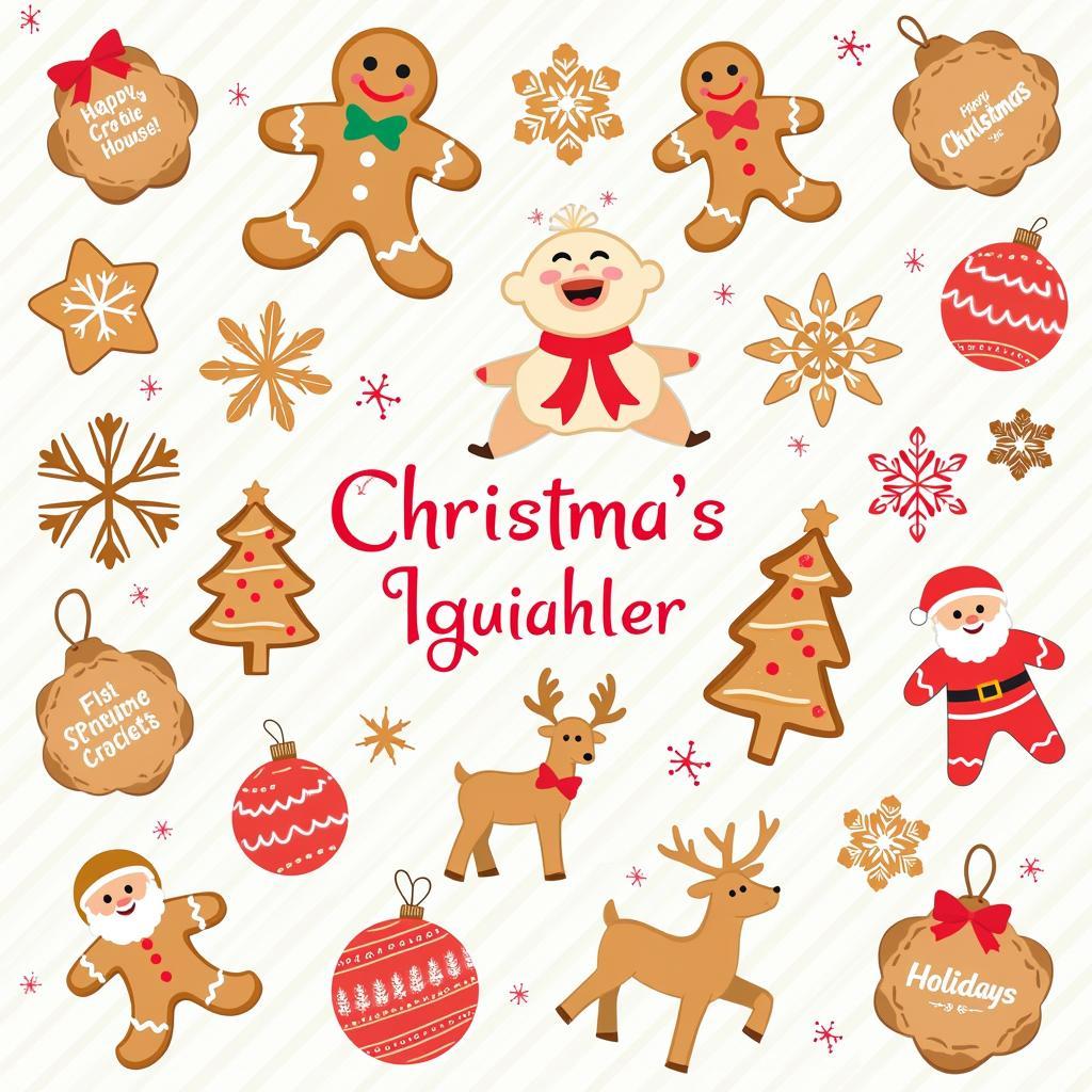 Collection of Free Christmas Cookie SVG Designs