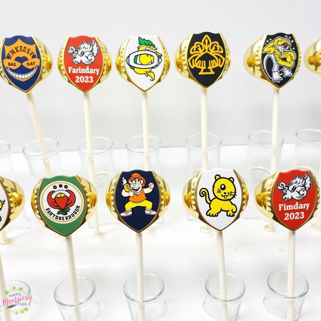 Examples of Class Ring Ring Pop Printables