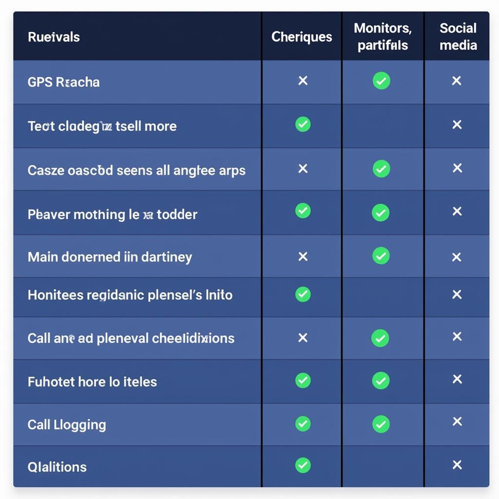 Cocospy Alternatives Comparison Table