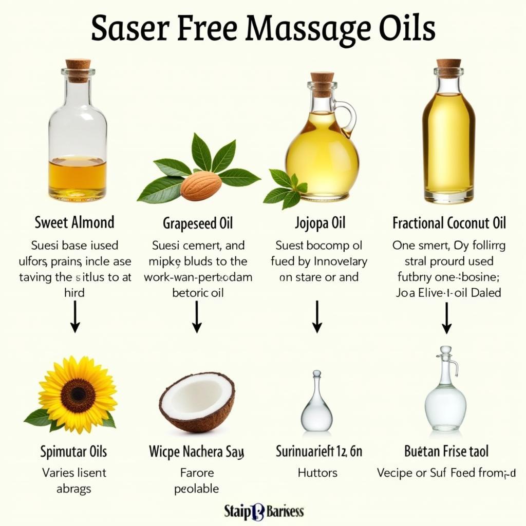 Common Base Oils for Scent-Free Massage