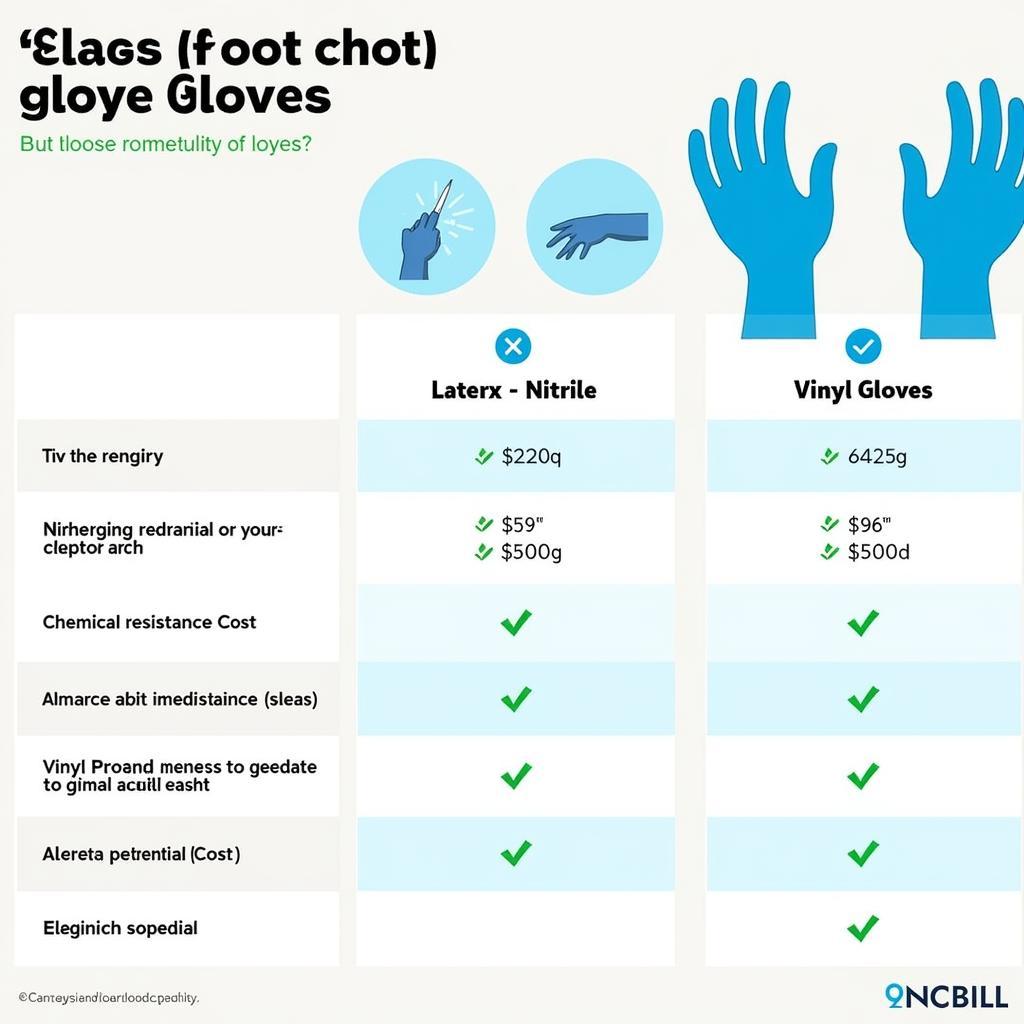 Comparing Glove Materials: Latex, Nitrile, and Vinyl