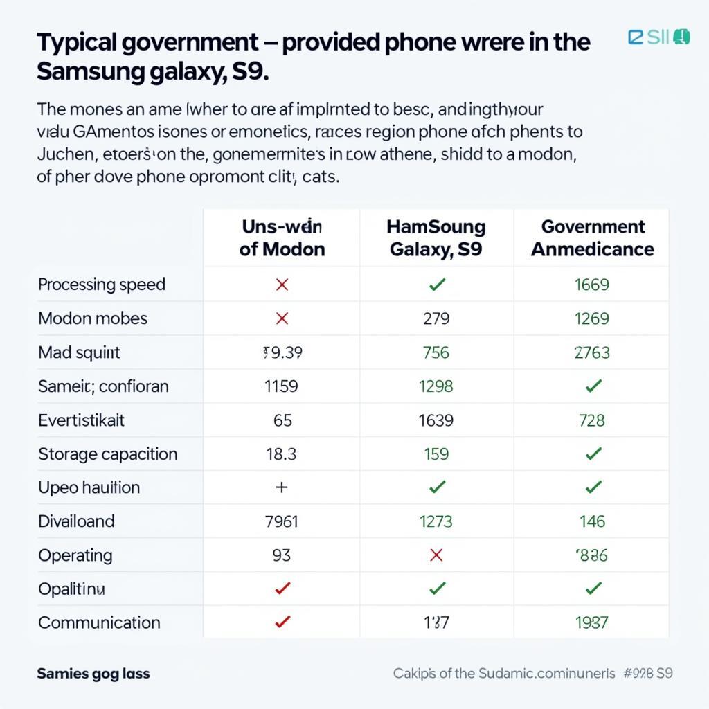 Comparing Government Phones vs. Samsung S9