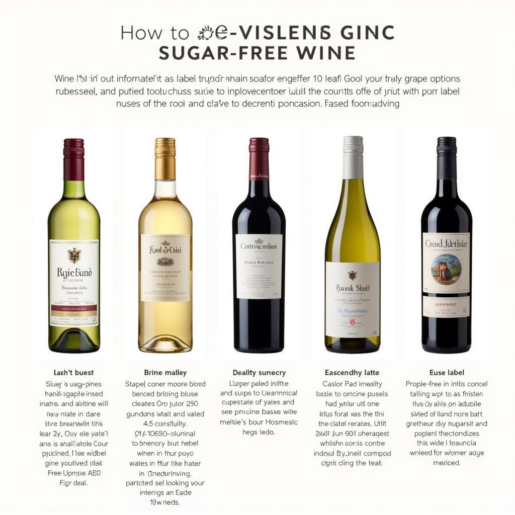 Comparing Sugar Free Wine Labels