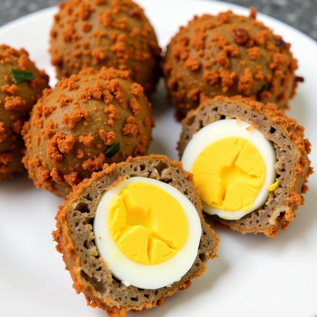 Cooked Gluten-Free Scotch Eggs