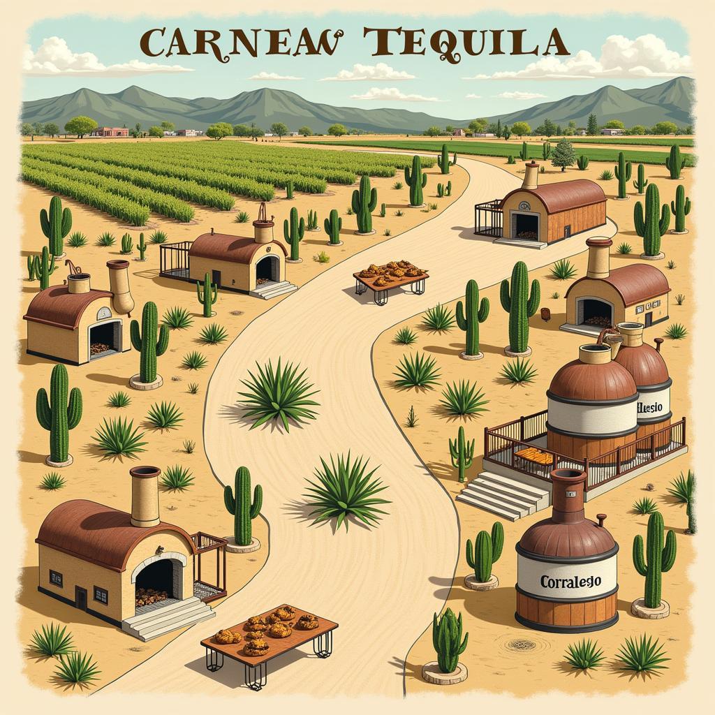 Corralejo Tequila Production Process