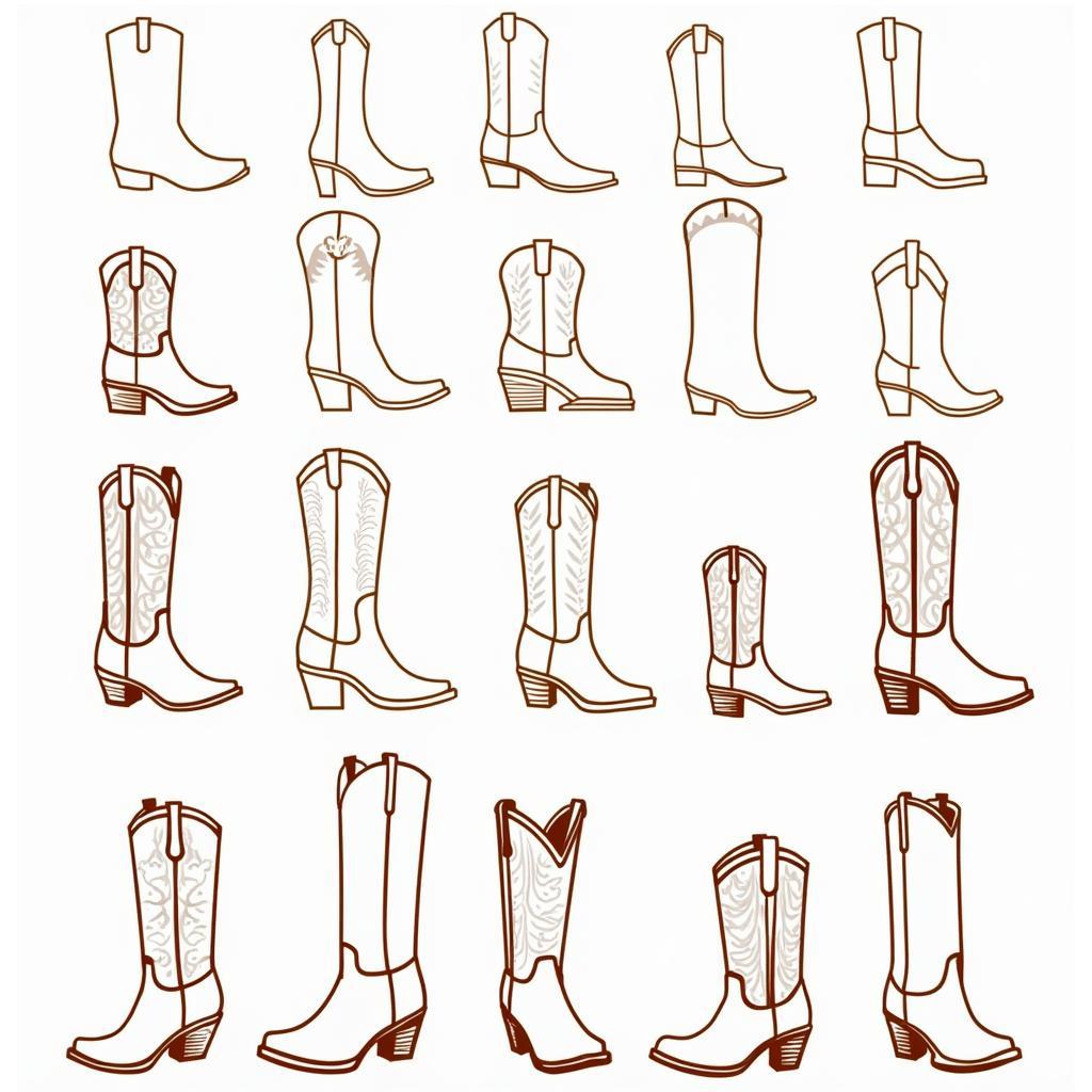 Free Cowboy Boot SVG Designs for Creative Projects