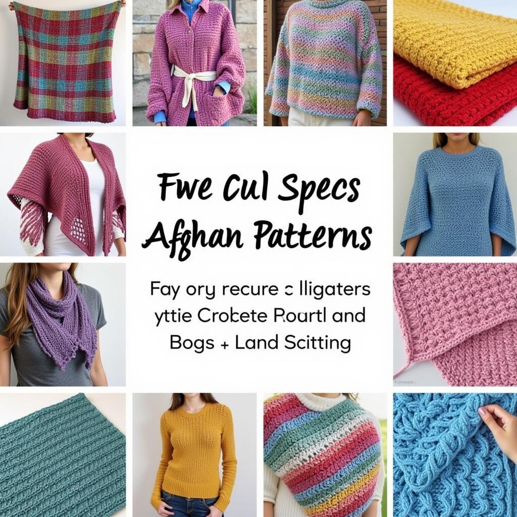 Cozy Crochet Afghan Patterns: A Variety of Free Designs