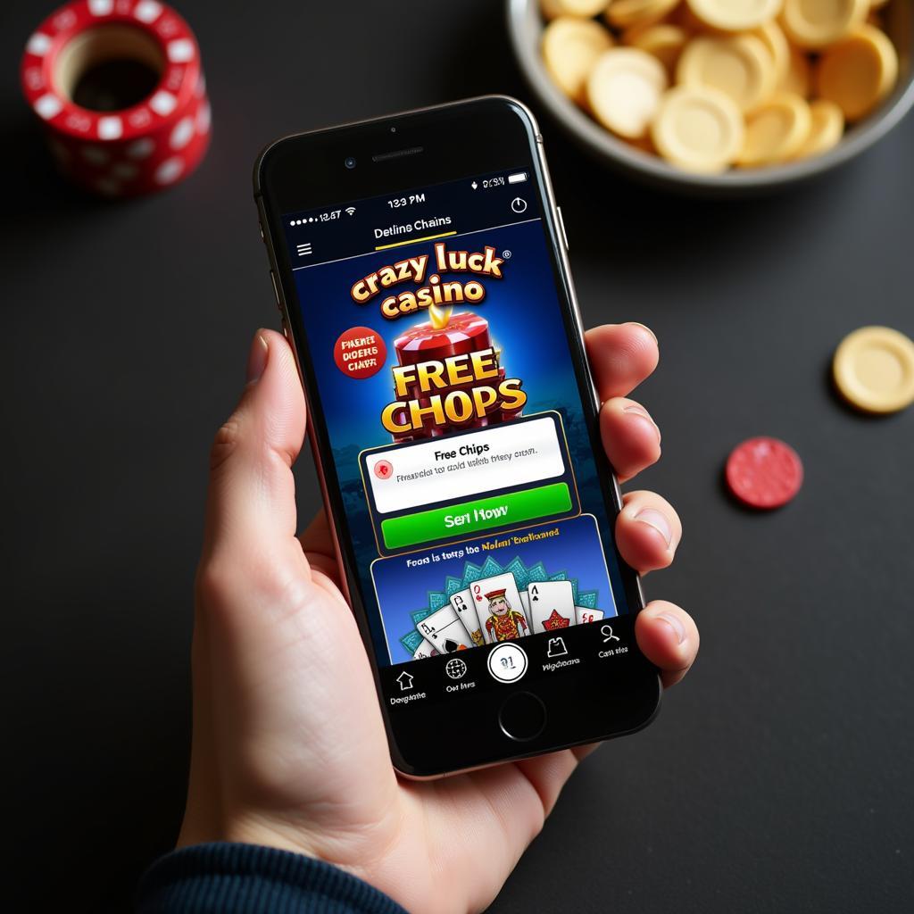 Crazy Luck Casino Free Chips Mobile App