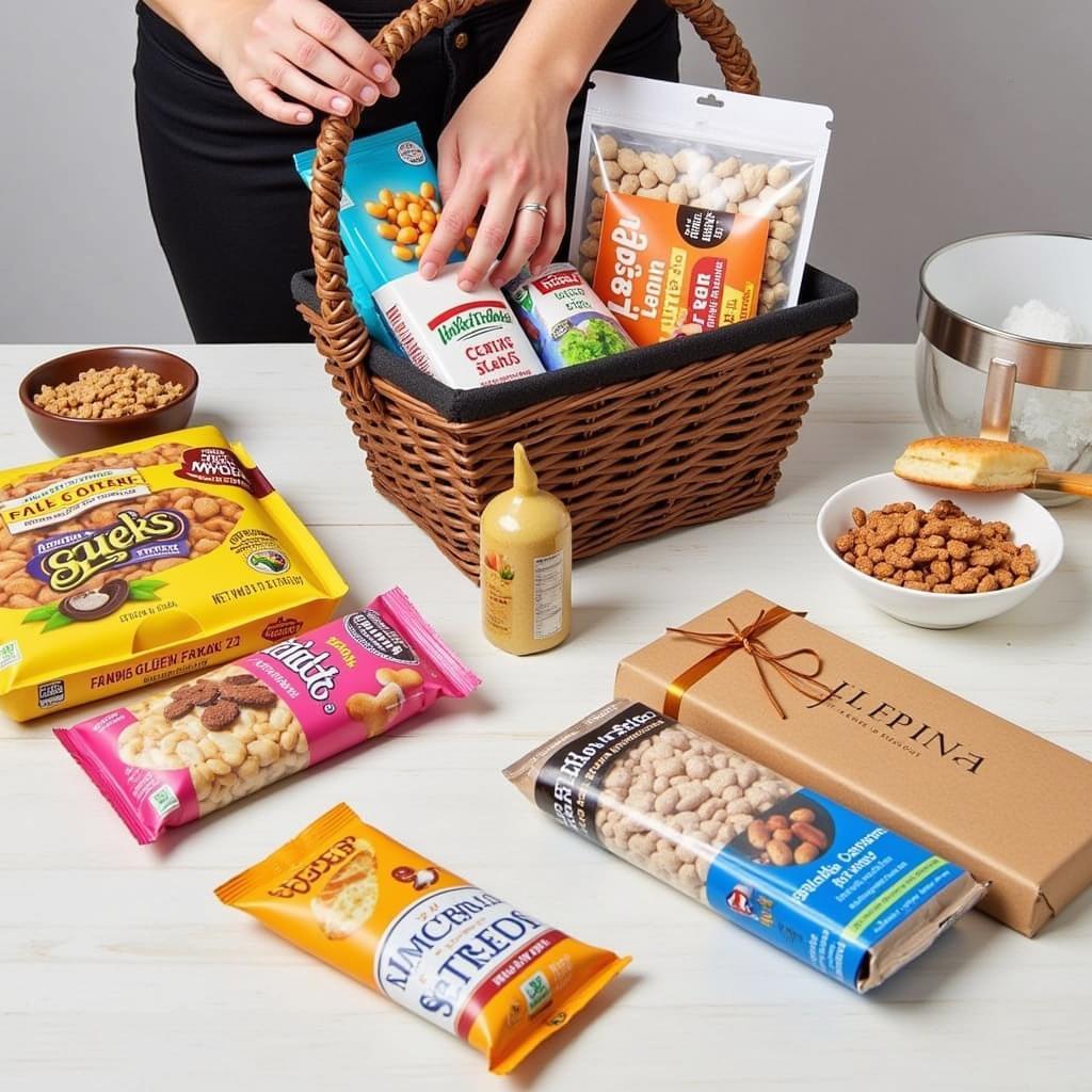 Creating a Custom Peanut Free Gift Basket