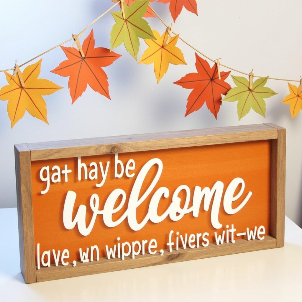 Creating Fall Decorations with Free SVG Cut Files